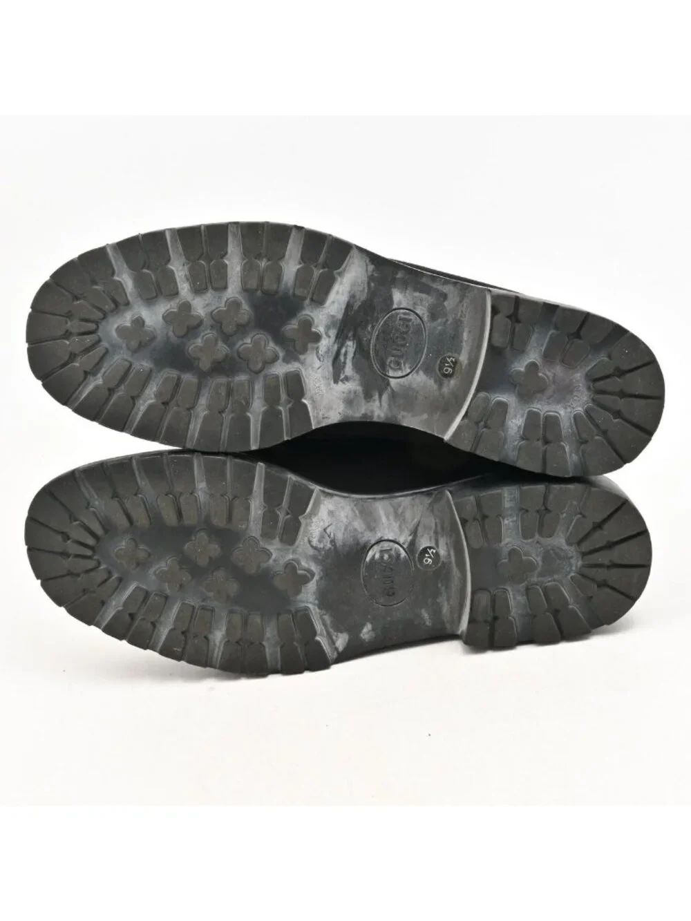 Gucci Short Boots D Black Horsebit Tip Ankle 9.5